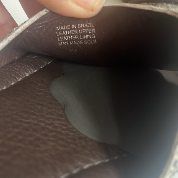 Tory Burch Leather Platform Slide. Snake Print Sz 8 - Picture 8 of 8